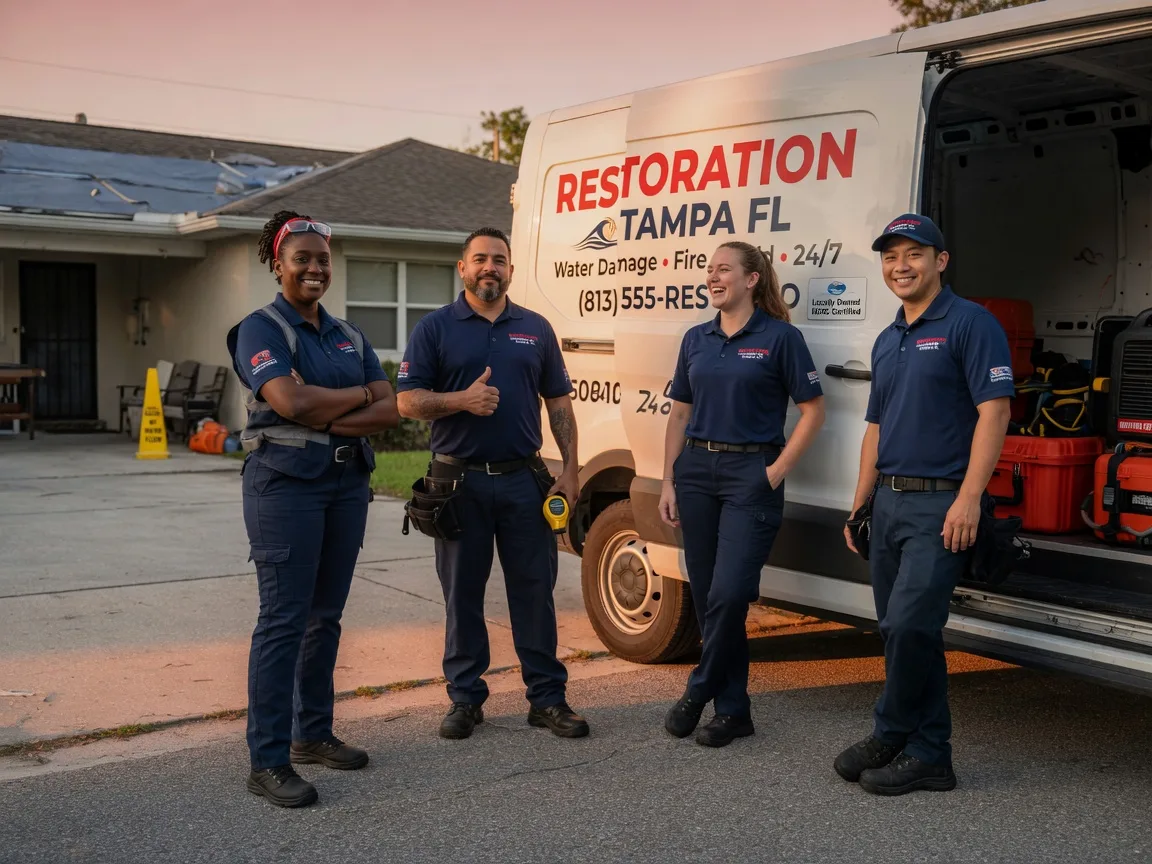 Water Damage Restoration company in Brenham, TX